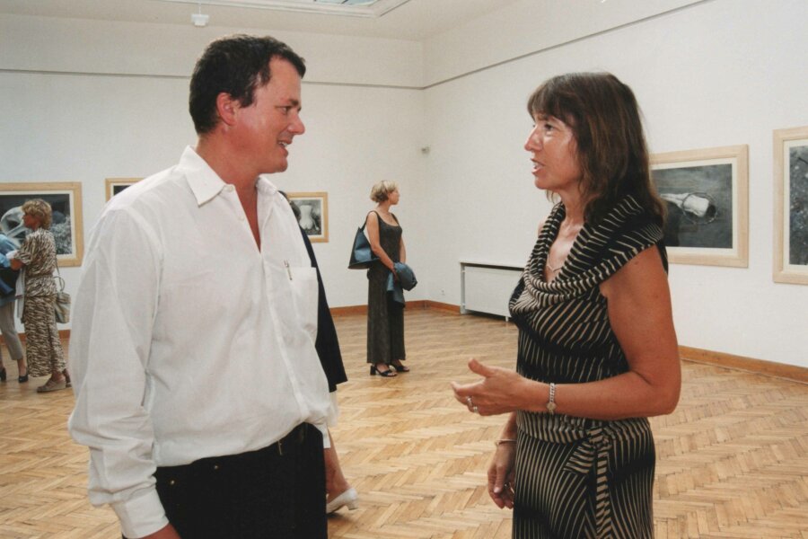 Zleva: Tono Stano, Jana Vránová